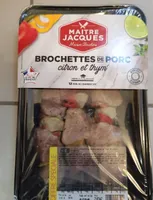 Brochettes de porc
