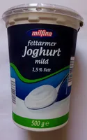 Fettarmer Joghurt mild 1,5% Fett