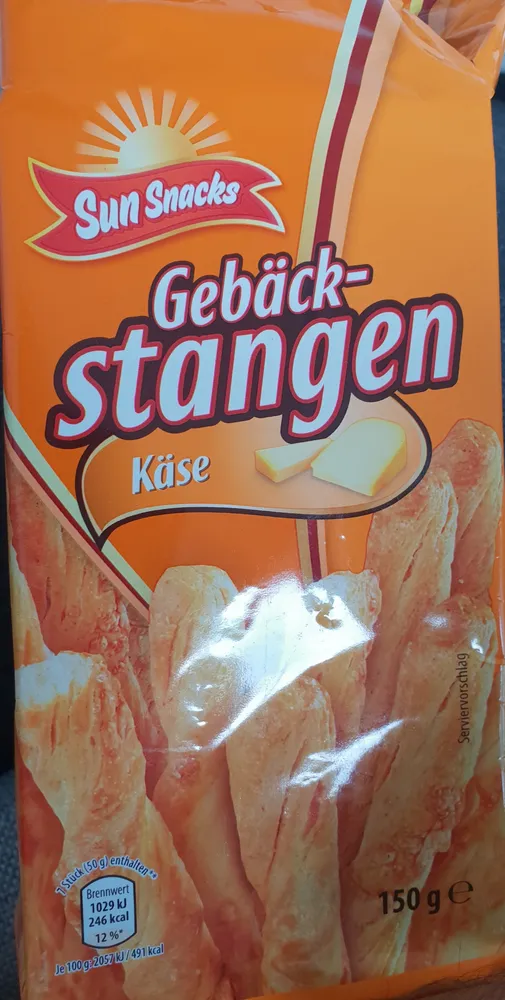 Käse Stangen, Käse Stängli mit Butter