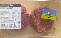 Hamburger bovino adulto