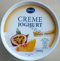 Creme-Joghurt Pfirsich-Maracuja