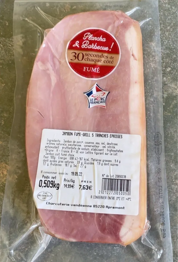 Jambon Fumé-Grill