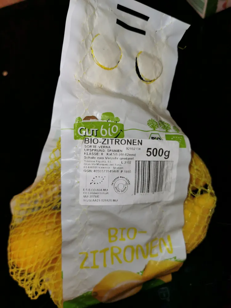 Bio-Zitronen