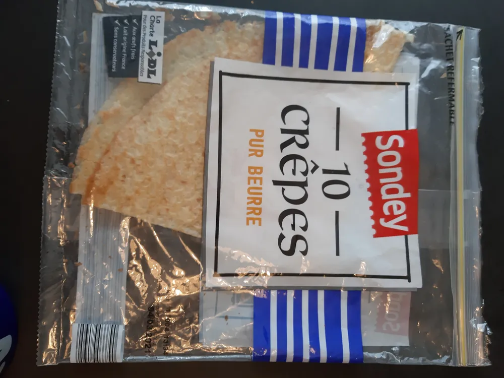 10 crêpes pur beurre