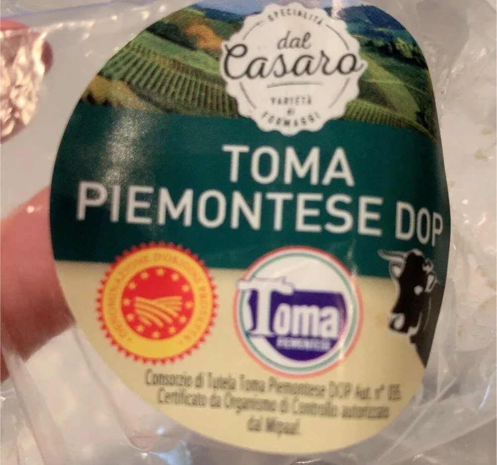 Toma piemontese dop