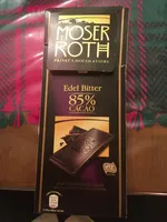 Edel Bitter 85% Cacao