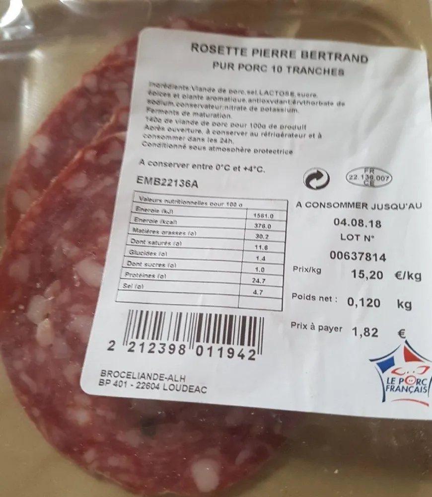 Rosette Pierre Bertrand