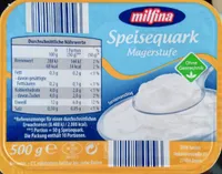 Speisequark Magerstufe