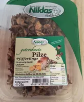getrocknete Pilze Pfifferlinge