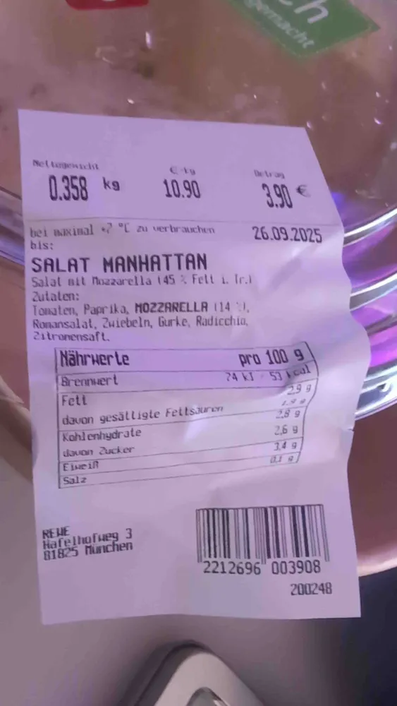 Salat Manhattan