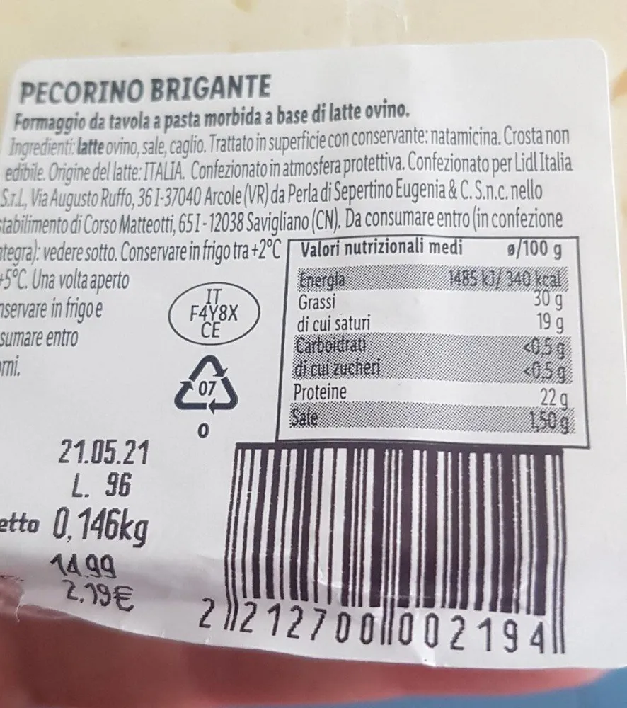 Pecorino brigante