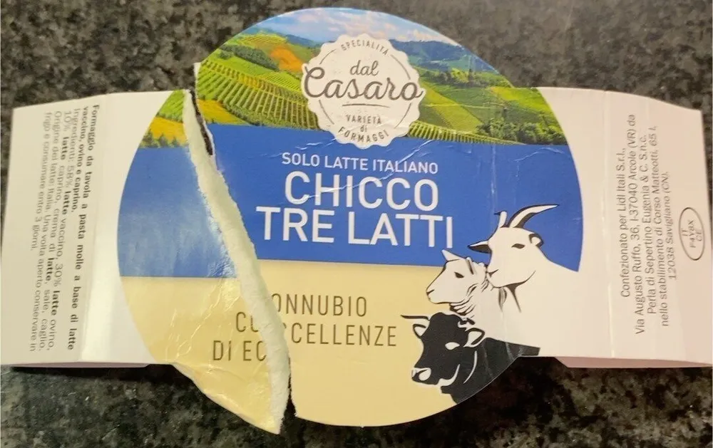 Chicco tre latti
