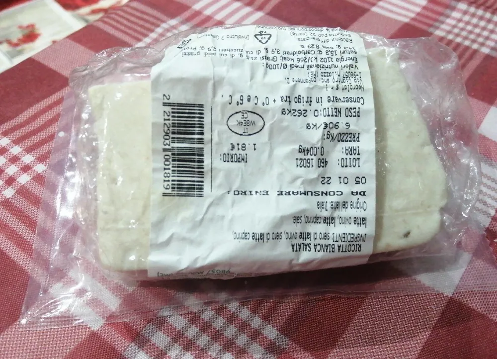 Ricotta Bianca Salata