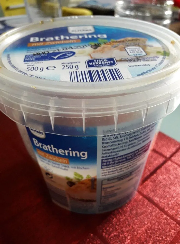 Bismarckhering Mit Zwiebeln (aldi)