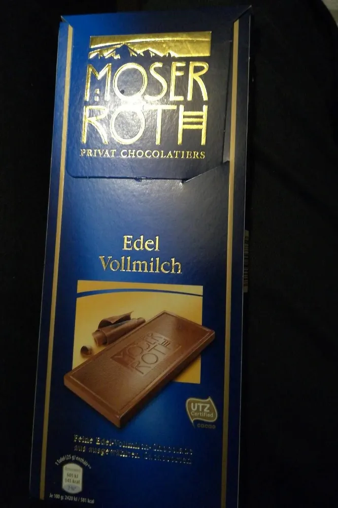 Schokolade, Edel Vollmilch