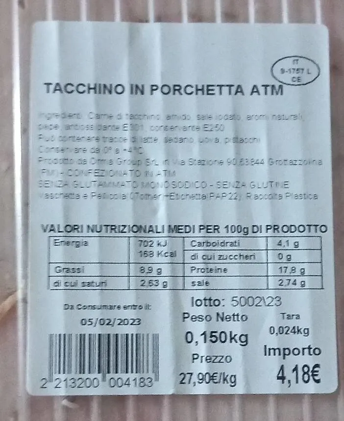 Tacchino in porchetta