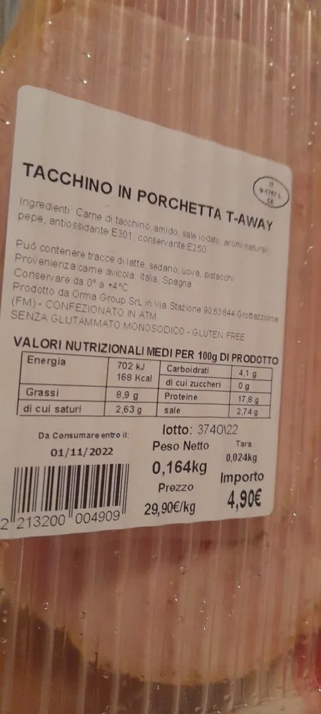 Tacchino in porchetta t-away