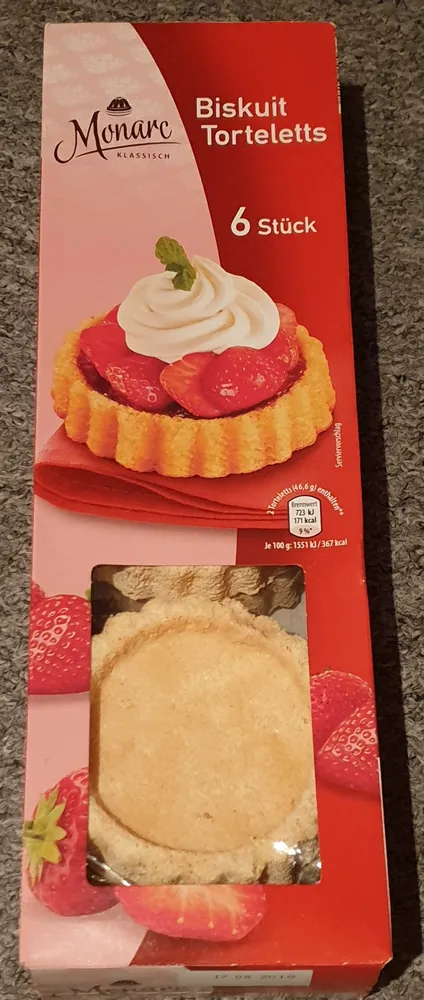 Fond de tartelettes