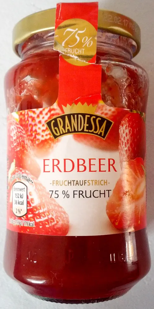 SchwarzKirsch Fruchtaufstrich 75% Frucht