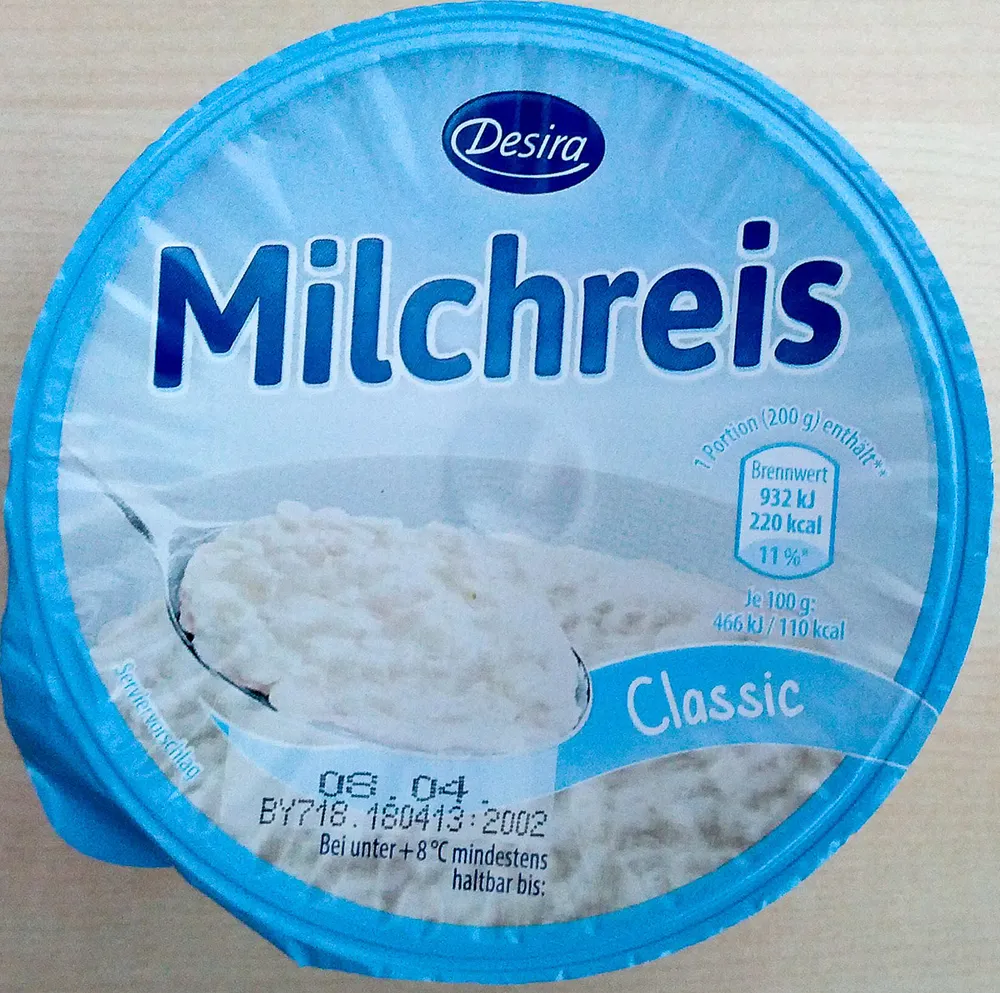 Milchreis Classic