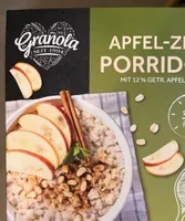 Apfel-Zimt Porridge