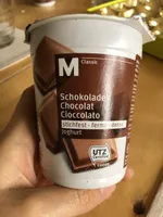 Yoghurt au chocolat