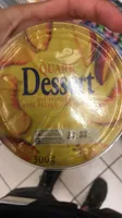 Quark Dessert Avec Pêches