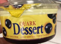 Quark Dessert avec cerises
