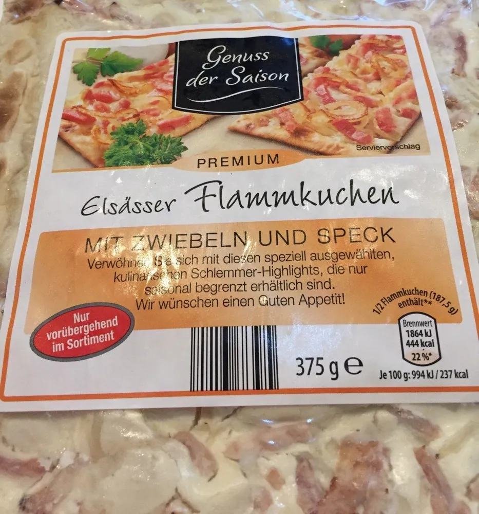 Flammkuchen Mit Speck