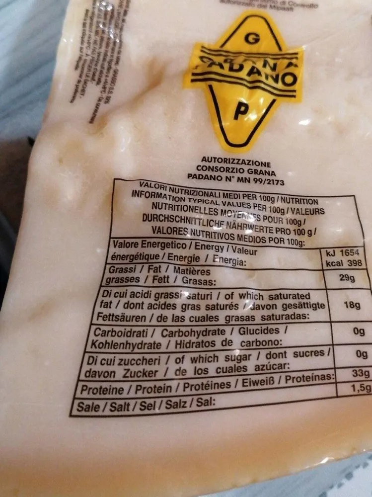 Grana padano dop