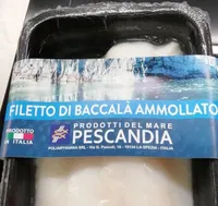 Filetto di baccalà ammollato