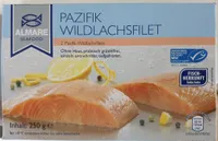 Pazifik Wildlachsfilet