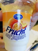 Frucht auf Joghurt, Guave-Mango