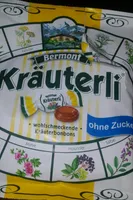 Kräuterli Bonbons, ohne Zucker