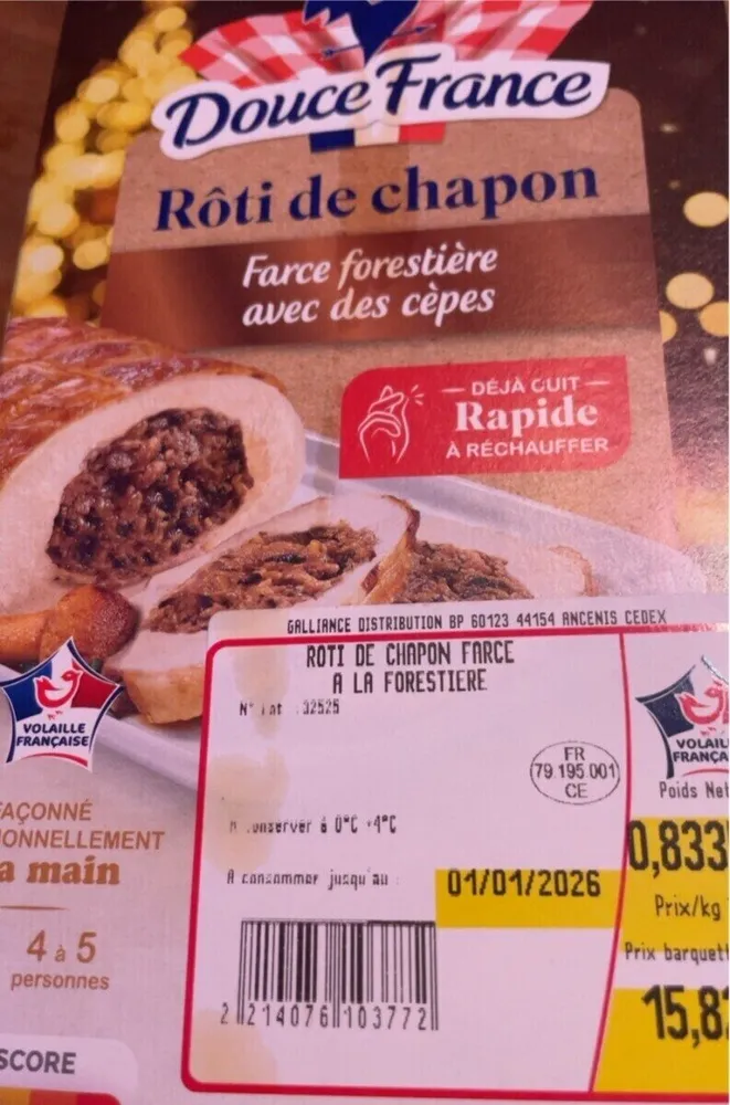 Roti de chapon