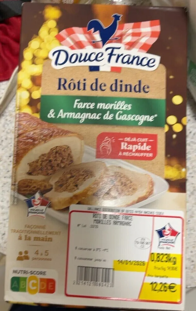 Roti de dinde farcie