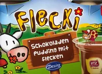 Flecki, Schokoladen Pudding Mit Flecken