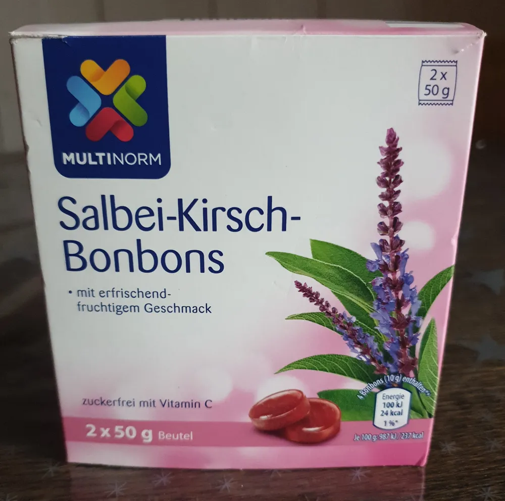 Salbei-Kirsch-Bonbons