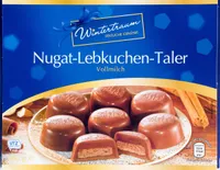 Nugat-Lebkuchen-Taler - Vollmilch