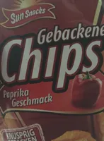 Gebackene Chips Paprika, Paprika