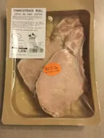 Cotes de porc cuites