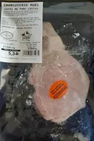 Cotes de porc cuites