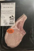 Cotes de porc cuites