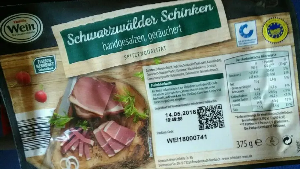 Schwarwälder Schinken