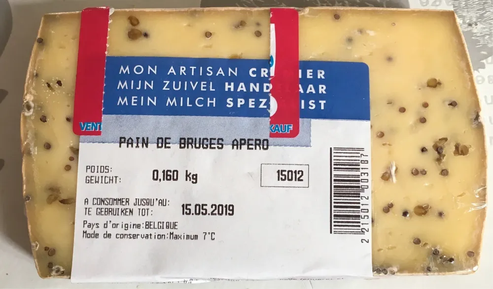 Frommage pain de Bruges