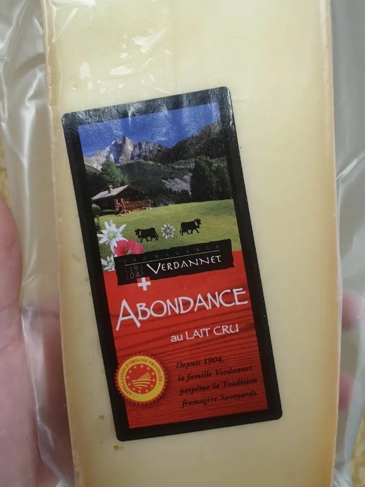 Abondance au lait cru