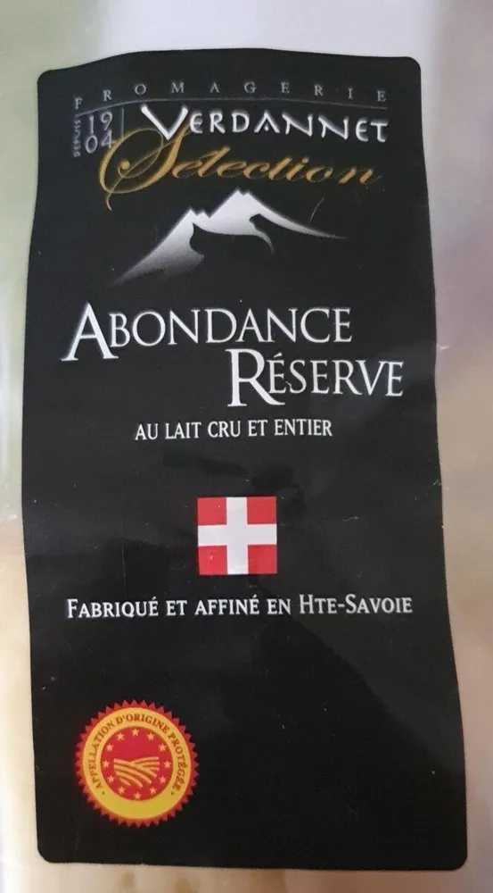 Abondance réserve