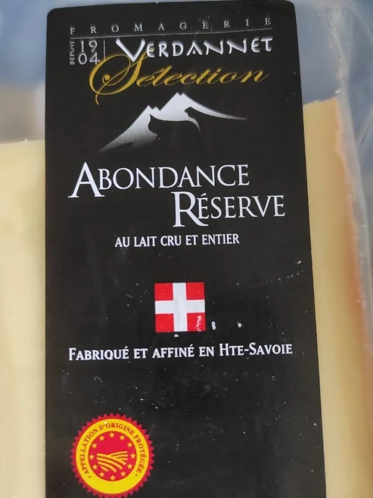Abondance Réserve