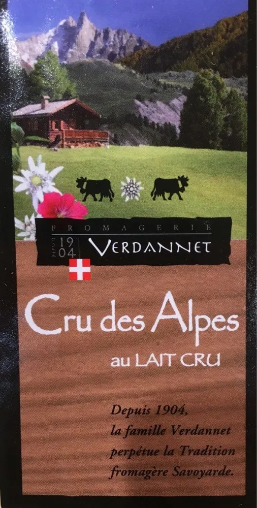 Cru des alpes