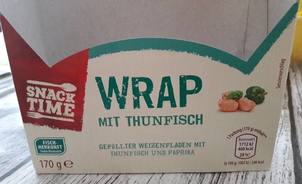 Wrap mit Thunfisch